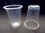 disposable plastic milk cup K500ml, 16oz