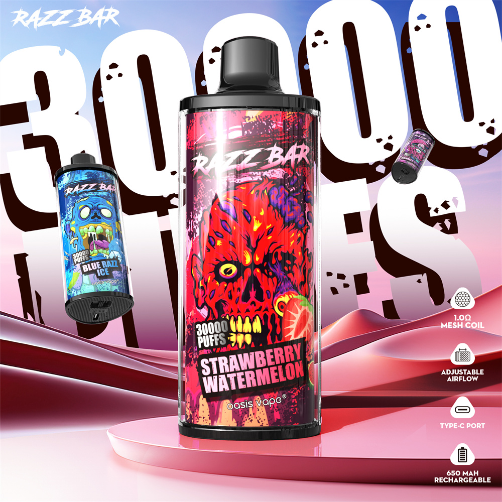 Vape Smarter with RAZZ 30000 BAR Puffs