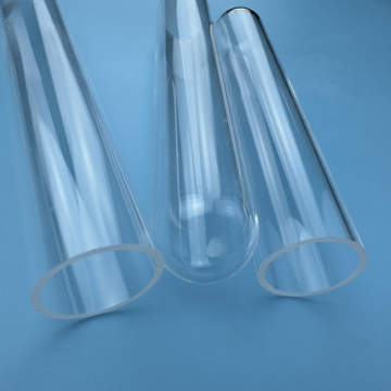 High Temperature Corrosion Resistant Quartz Glass Tubes for Laboratory Tests