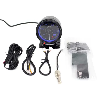 DEFI N2 60mm Auto Gauge Meter Set - Water Temp, Oil Temp, Oil Press, Tachometer, Volts for DEFI Boost Gauge