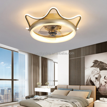 Weixi Lighting: Lampu Kipas Langit Led Led Lion Luxury Simple