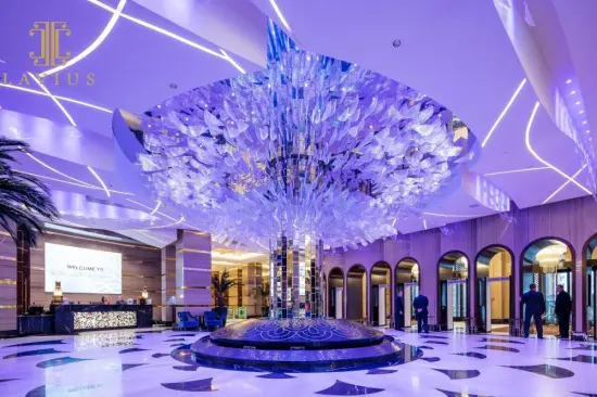 Extra large tiered tree chandelier lighting