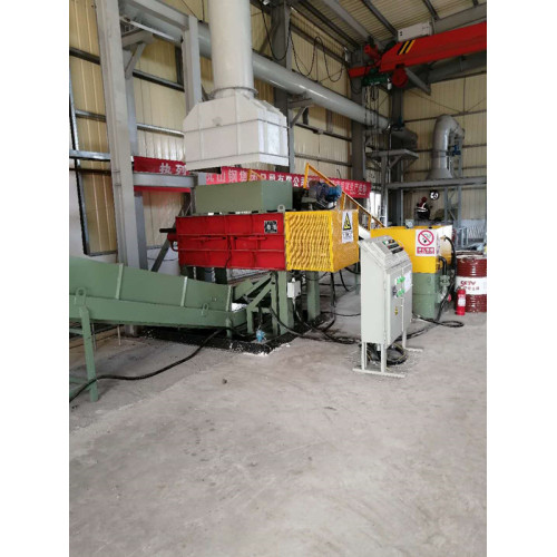 Automatic Oil Drum Compactor Cans Baling Press Machine