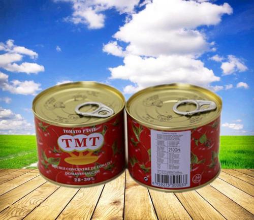 Горячая продажа томатной пасты от 70 г до 4500 г