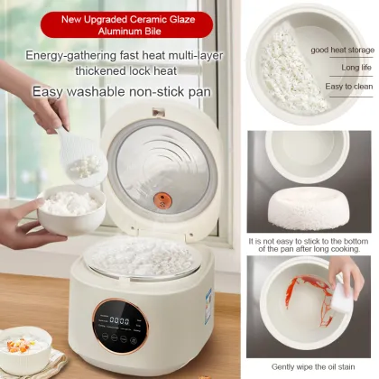 5L Low Sugar Smart Rice Cooker - OEM 900W Electric Mini Rice Cooker