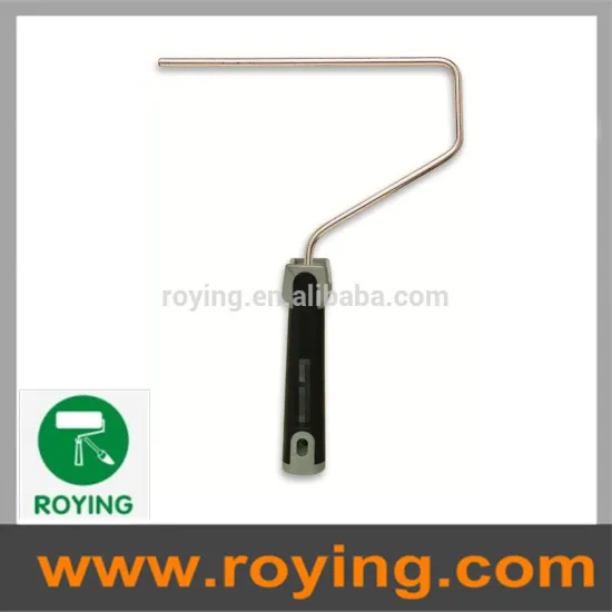 Euro-style paint roller brush frame painting brush bearing with TPR handle