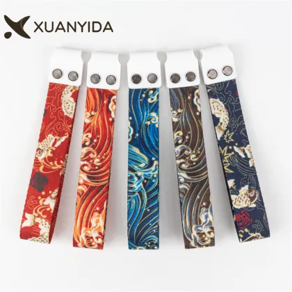 Japanese Style Keyboard Strap for Wooting 60HE and Mu68 Mechanical Keyboards