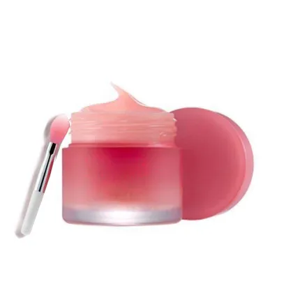 Korean Moisturizing Vegan Pink Berry Lip Sleeping Mask