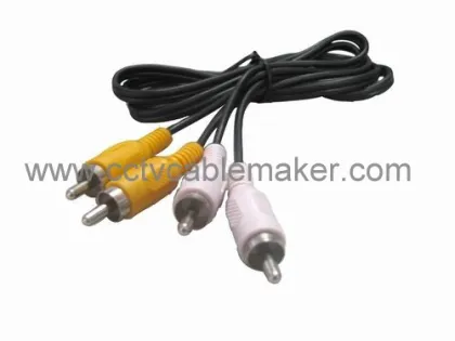 RCA cable, Audio and video cable, AV cable