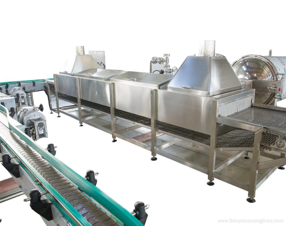 Canned Fish Processing fish canning machines