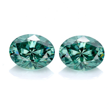 Factory Price Moissanite Stone Multi-size 1mm to 10mm Oval Cut VVS Loose Moissanite for Jewelry Making