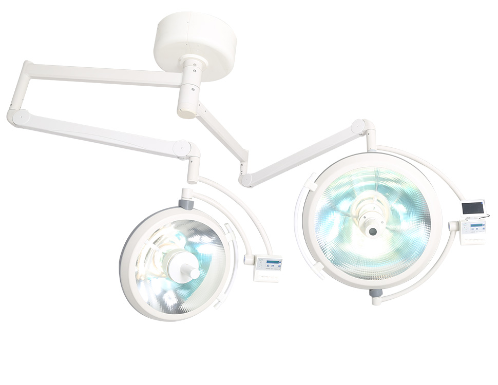 Double head Halogen operating light ot light