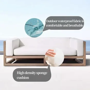 Wholesale Customizable Waterproof Outdoor Sofa Sets for Gardens, Hotels, and Terraces: Modern Furniture Collection