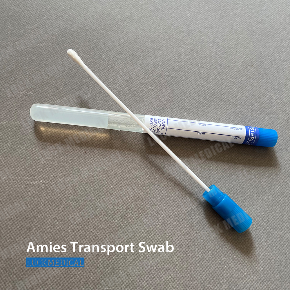 Disposable Stuart Gel Transport Swab