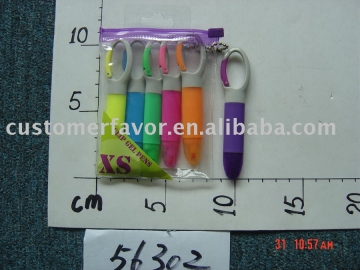 6pcs fluorescent mark pen(56302)