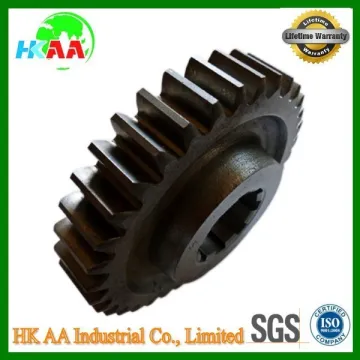 High precision cnc machine aluminum / steel bumper car gear, toy car gear