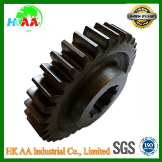 High precision cnc machine aluminum / steel bumper car gear, toy car gear