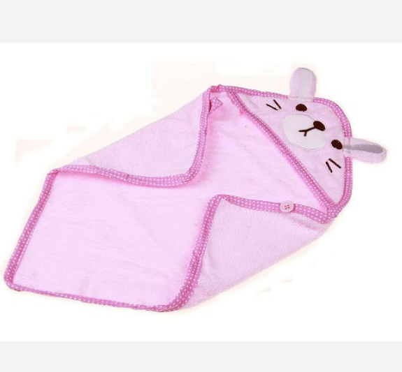 Animal Hooded Bath Towel Bathrobe