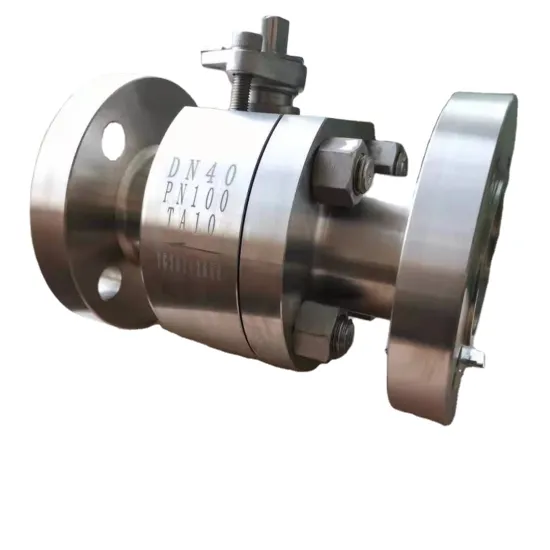 Baoji Rowlyn special Gr12 titanium ball valve