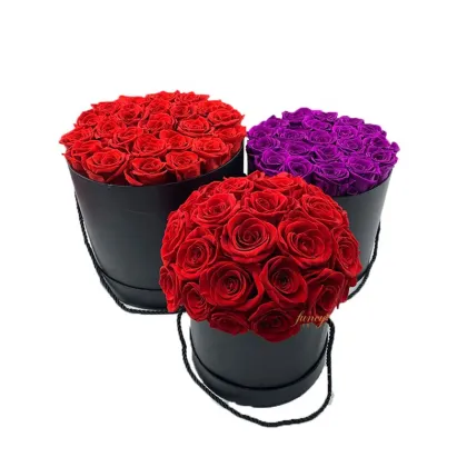 Hot Selling High Quality Wedding Gift: Eternal Rose Box Preserved Forever Roses