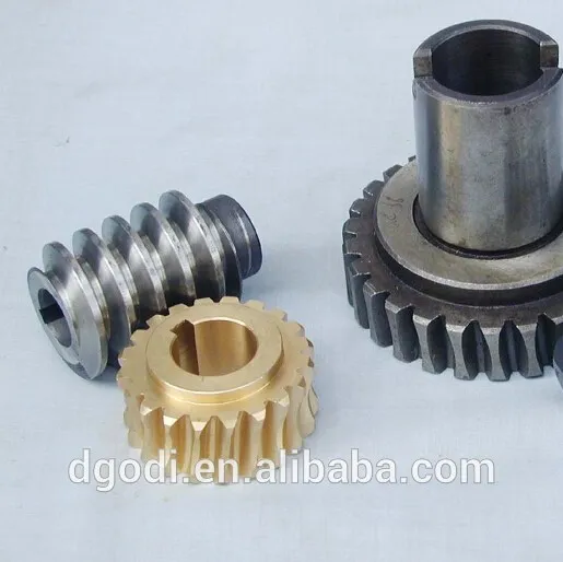 brass/bronze/steel worm and worm gear, rc worm gear, copper worm gear