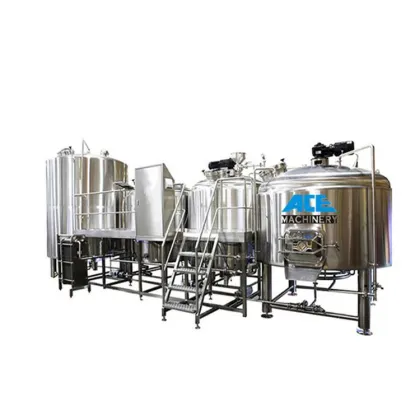 Factory Price Automatic SS304/SS316L All-In-One Kegland Brewhouse