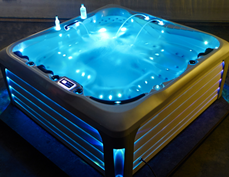 Freestanding Luxury Acrylic hot tub spa for 6 person 1 2_