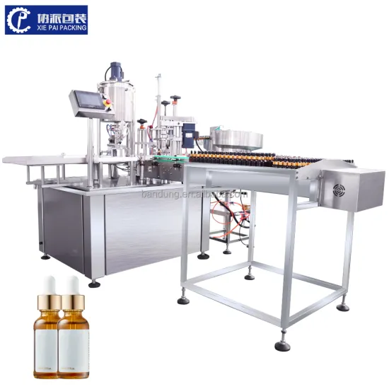 High-Automatic Quality Essential Oil Liquid Filling Perfume Product Line (10/30/50/100 ml)