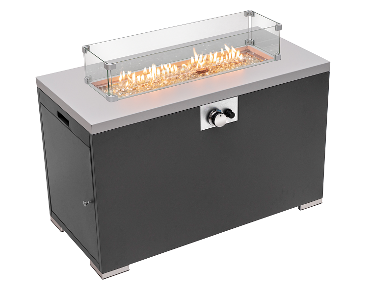 Rectangle Gas Heating Table Outdoor firepit