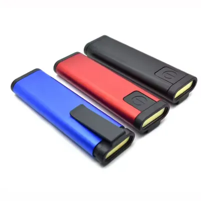 GOLDMORE1 COB LED Pocket Flashlight: Aluminum Alloy Design with Screwdrivers