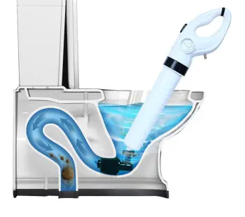 Electric Toilet Dredging Supplies: Plug, Air Pump, and Pressure Pipe