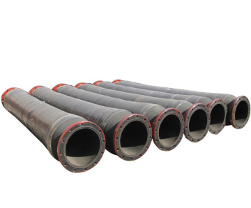 Flexible Rubber Hose for Flange Type Drainage Mud and Sand Delivery