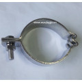 Sanitary Fitting Round Pipe Holder with Handle