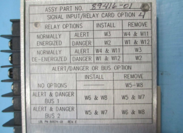 Bently Nevada 89416-01 XDCR I/O Record Terminal