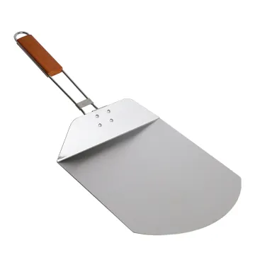 Baking tool Stainless Steel Pizza Spatula Foldable Handle Lightweight  Pizza Peel