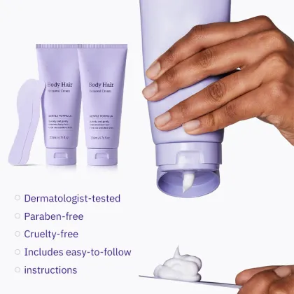 Hair removal cream for men and women's Boby