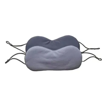 Korean-Style Ice Silk Sleeping Eye Mask: Dual-Use, Warm & Cool, Travel-Friendly, Light-Blocking & Breathable