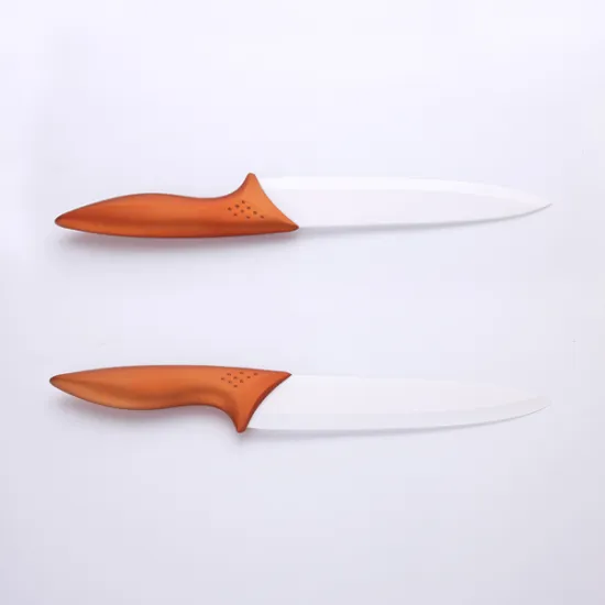 8 Inches Copper Handle White Ceramic Chef Knife