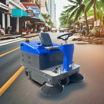 Electric Ride-On Floor Sweeper Core Components for Hotels and Shops