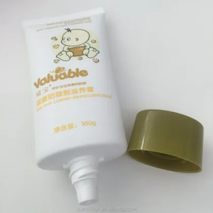 Wholesale Soft Tube Packaging Facial Cleanser and Cream