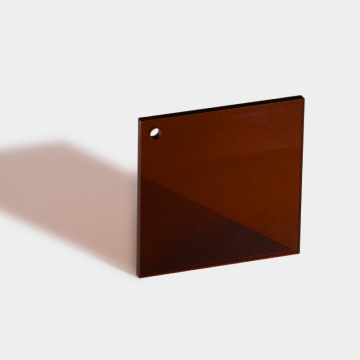 Customizable Yellowish Brown 3mm/5mm Acrylic Sheets: High Transparency Yellow Tea Color Acrylic Raw Material