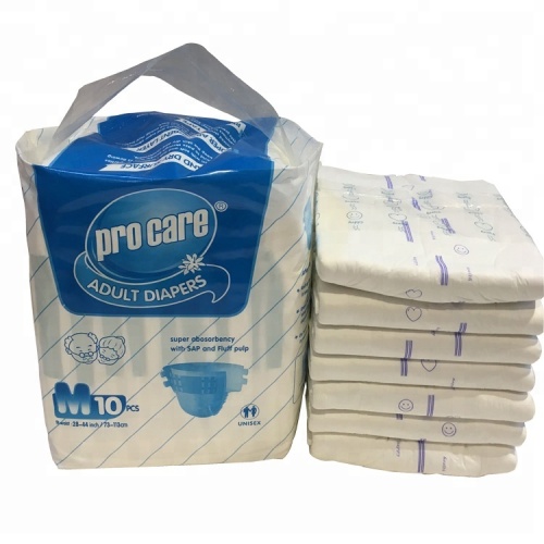 Pañales para adultos blandos desechables súper absorción OEM