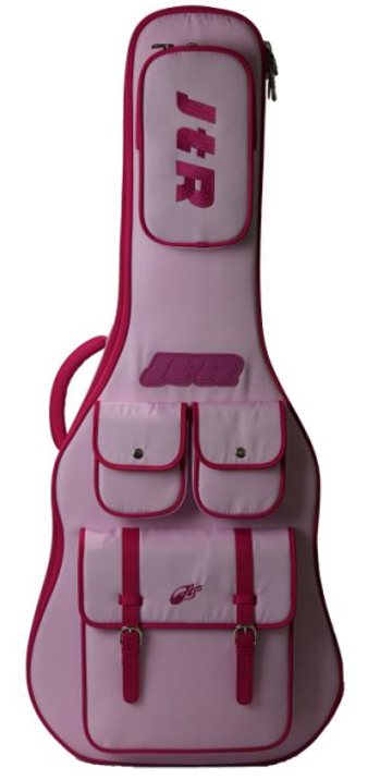 Tragtasche für 42 "Gitarre (Pink & Girlish)