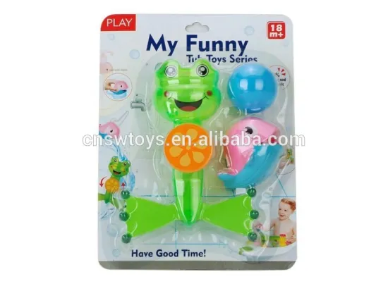 ST3302953 frog toy water wheel dolphin bath toy 2015