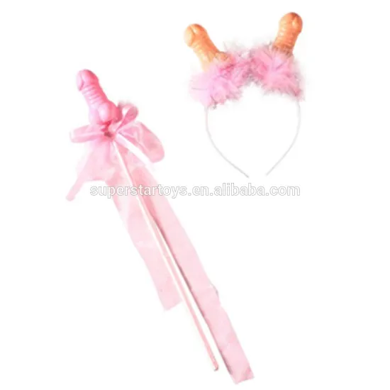 5151006-4 pecker hair band&Fairy gold