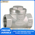 Válvula de retenção horizontal de alta qualidade em aço inoxidável