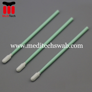 Cleanroom microfiber swab