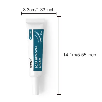 FEXMS Scar Removal Cream - 30g: Reduces Redness and Thickness, Improves Scar Appearance with Safe Ingredients