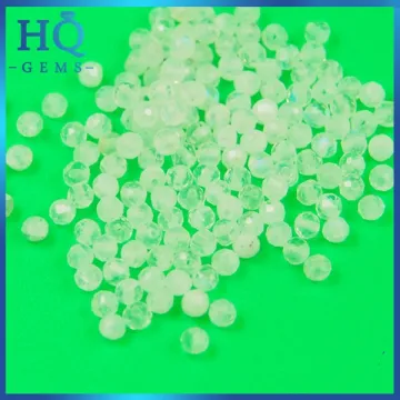 Faceted Beads moon stone loose semi precious stone bead