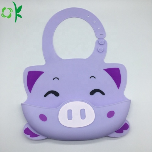 BPA Free Silicone Baby Feeding Bibs